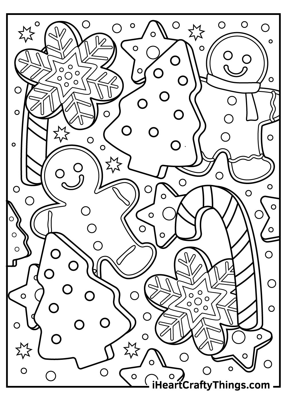 gingerbread coloring page gingerbread coloring page