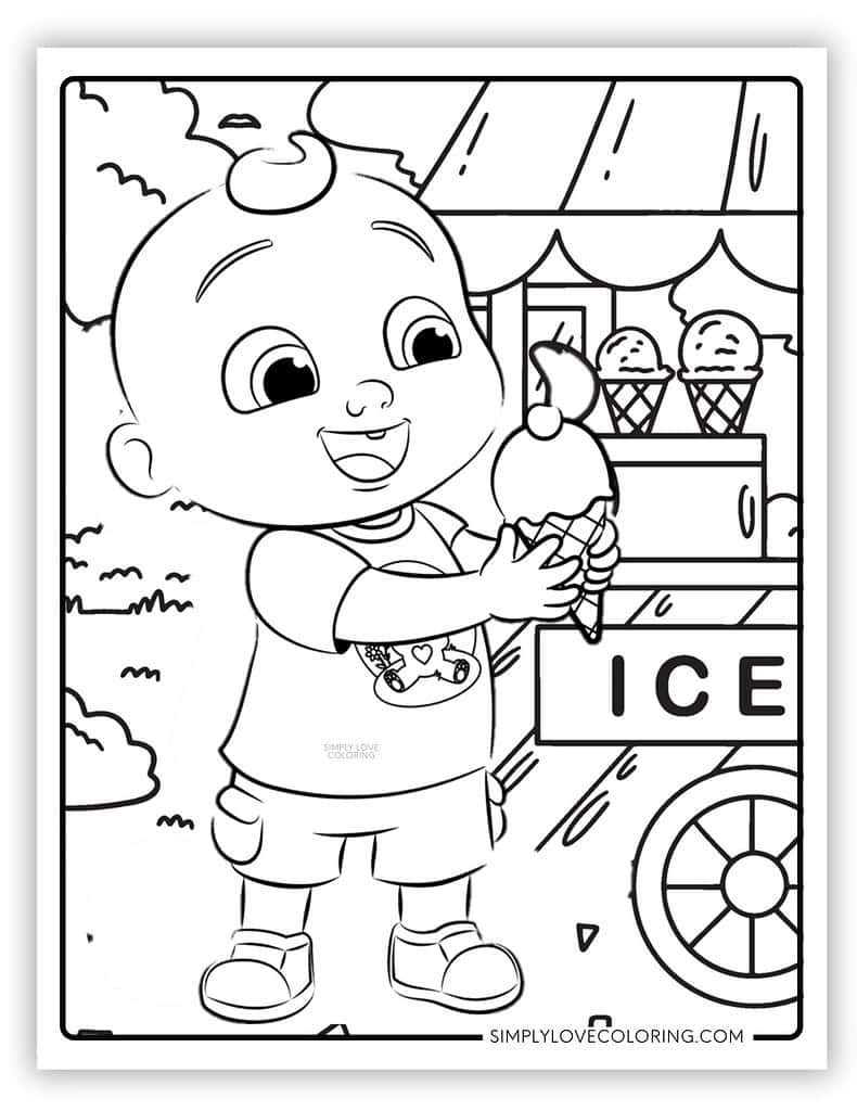 Cocomelon Coloring Pages Free PDF Printables Simply Love Coloring Cocomelon Coloring Pages Free PDF Printables Simply Love Coloring