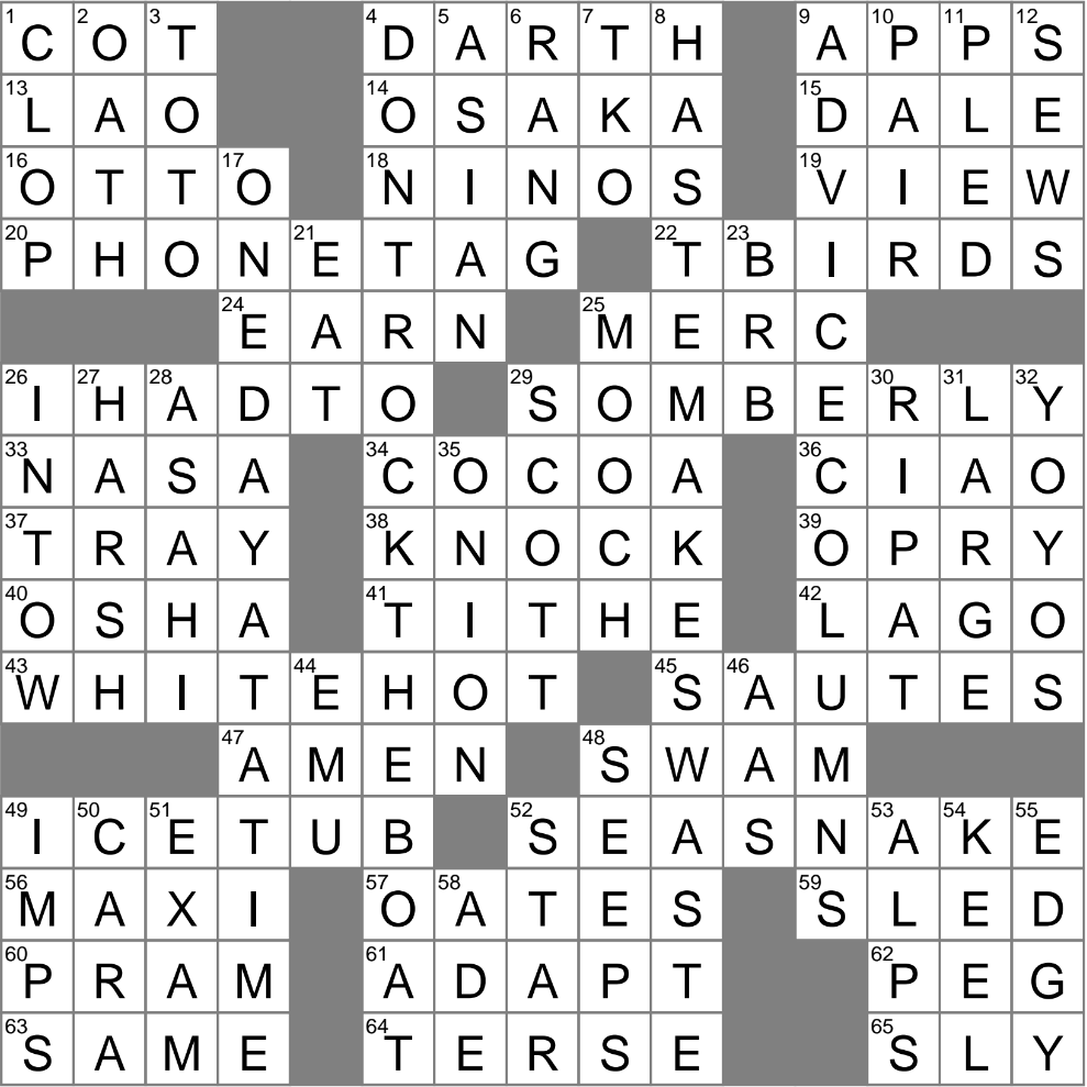 Colorful Reef Dweller Crossword Clue Archives LAXCrossword