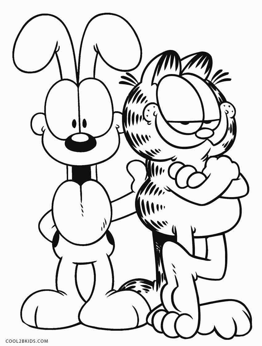 Coloring Pages Garfield And Odie Coloring Pages Coloring Pages Garfield And Odie Coloring Pages