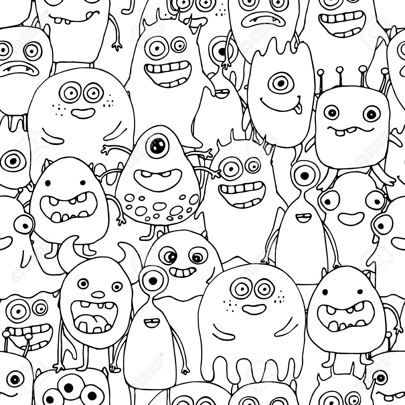 Coloring Pages Monster Coloring Pages Best Monsters Coloring Pages Monster Coloring Pages Best Monsters