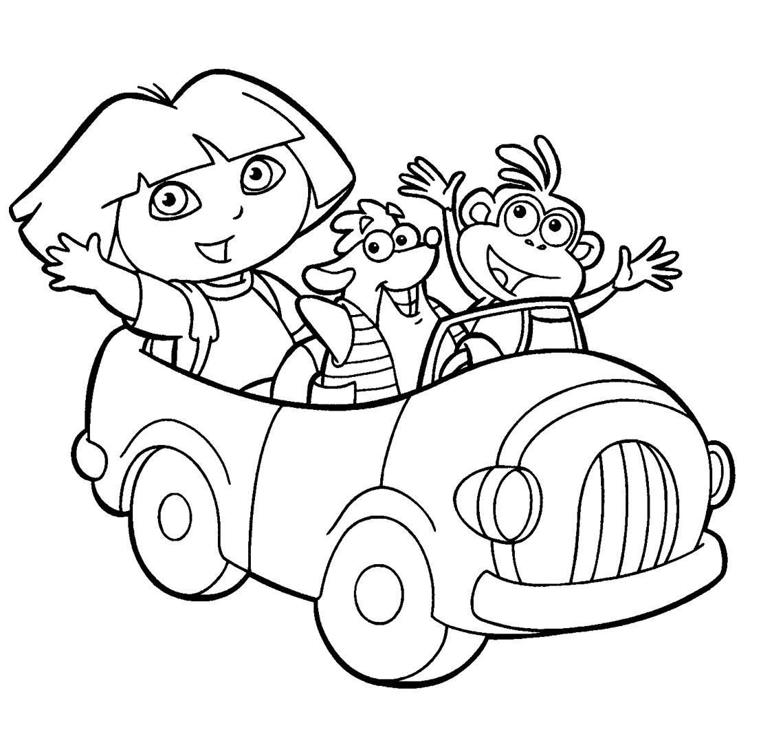 Coloring Pages Outstanding Dora The Explorer Colorings Picture Coloring Pages Outstanding Dora The Explorer Colorings Picture