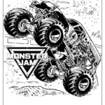 Coloring Sheets Monster Jam 