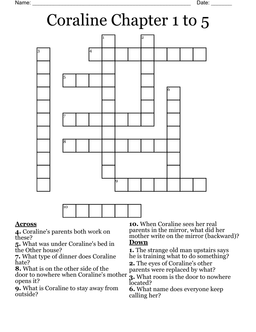 mirror eyes crossword