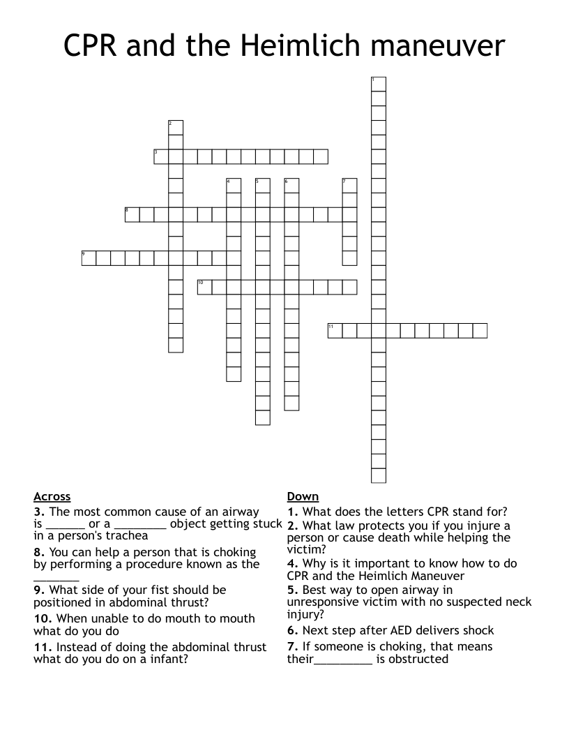 CPR Word Search WordMint