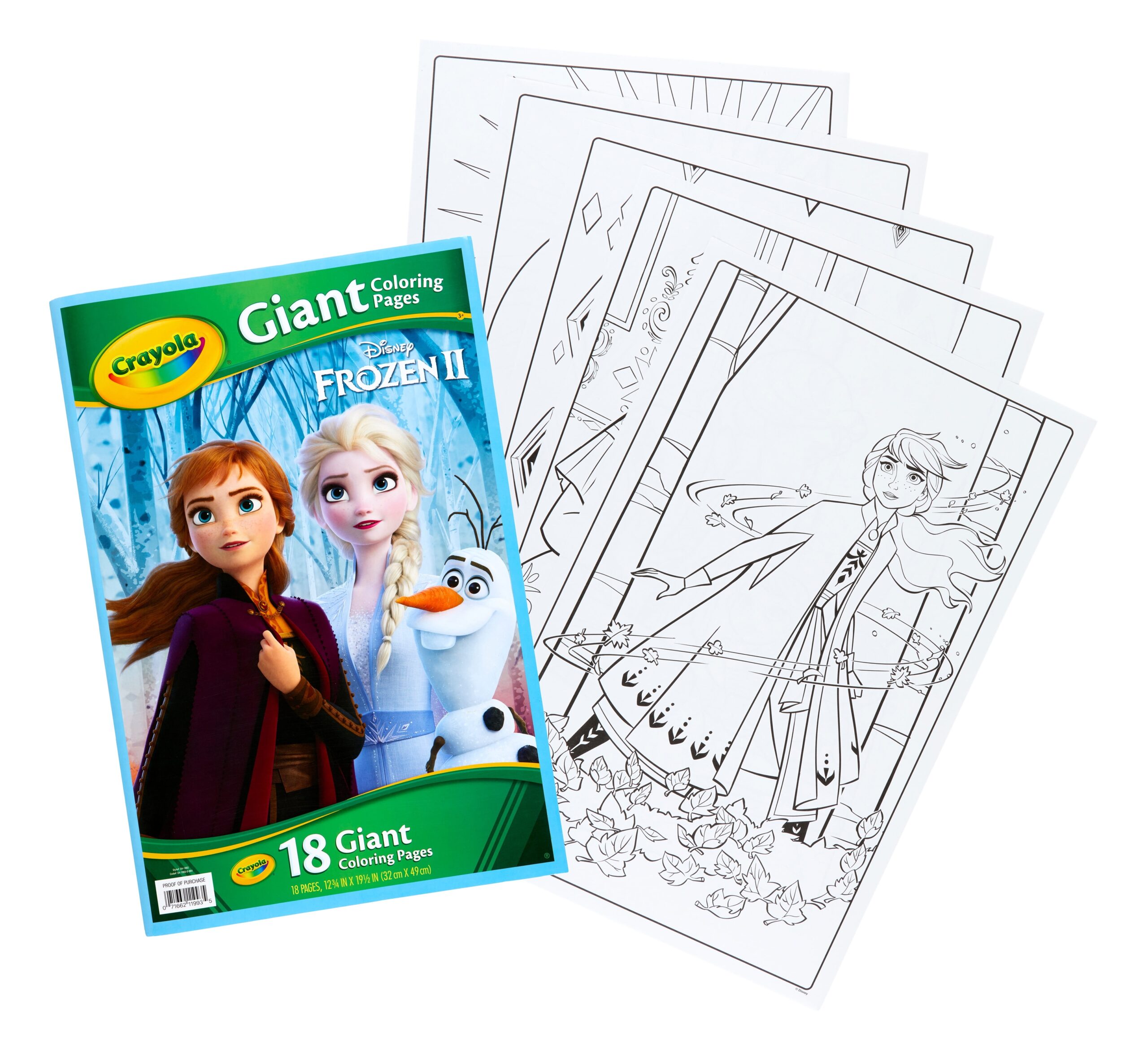 Crayola Giant Coloring Pages Featuring Disney s Frozen 18 Pages Walmart