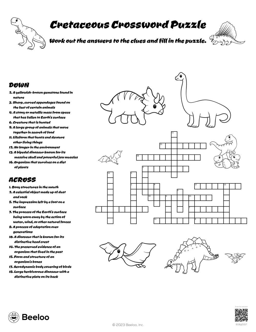 made an impression crossword clue