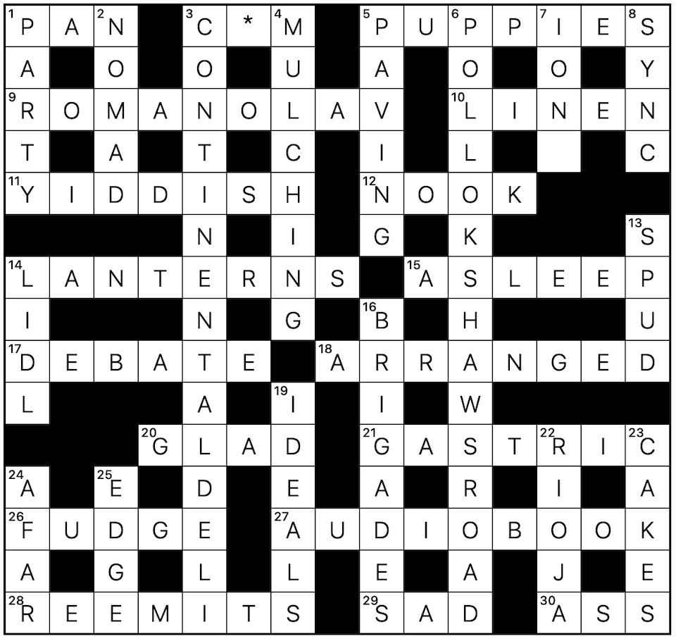 Crossmyword Answers And Explainers To Greater Govanhill s First Crossword Greater Govanhill