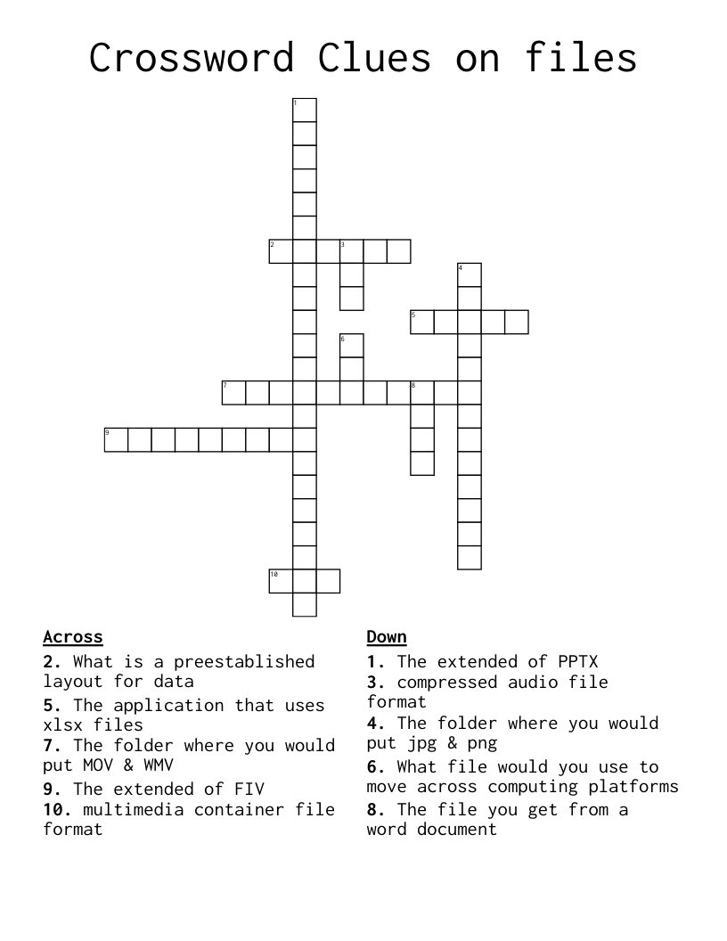 get a move on crossword clue