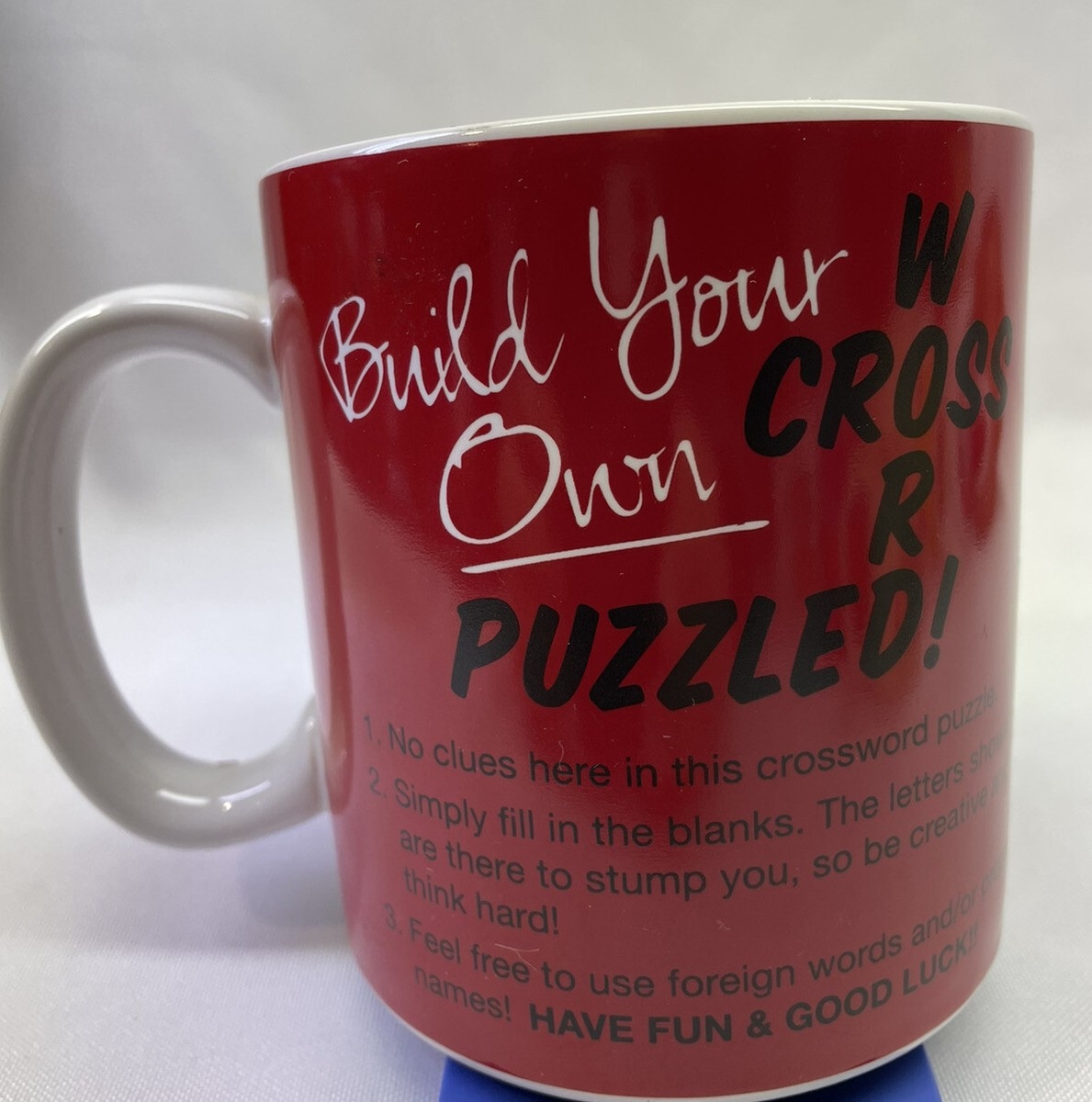 Crossword Mug Build Your Own Crossword Puzzle Coffee Mug Tea Cup EBay Crossword Mug Build Your Own Crossword Puzzle Coffee Mug Tea Cup EBay