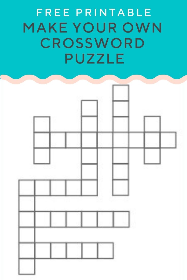 create your own crossword puzzle