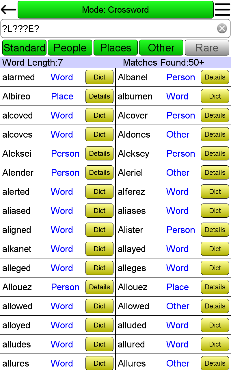 Crossword Solver App On The Amazon Appstore