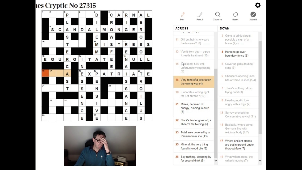 not to crossword clue