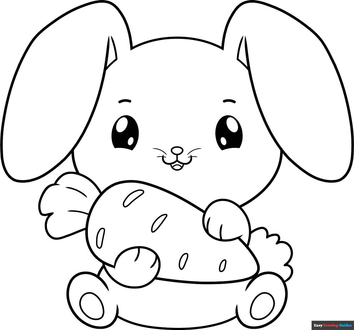 bunny coloring pages