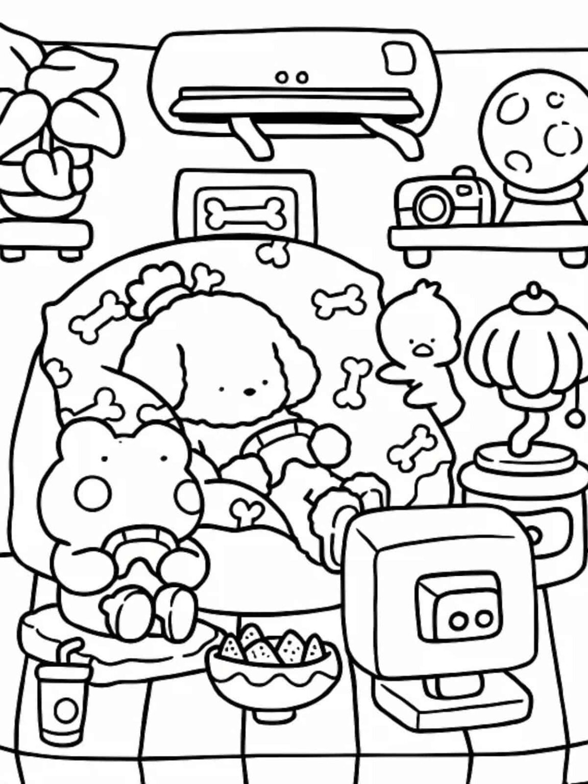Cute Coloring Pages