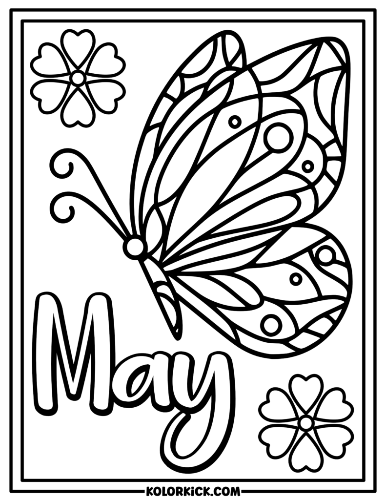 may coloring pages may coloring pages