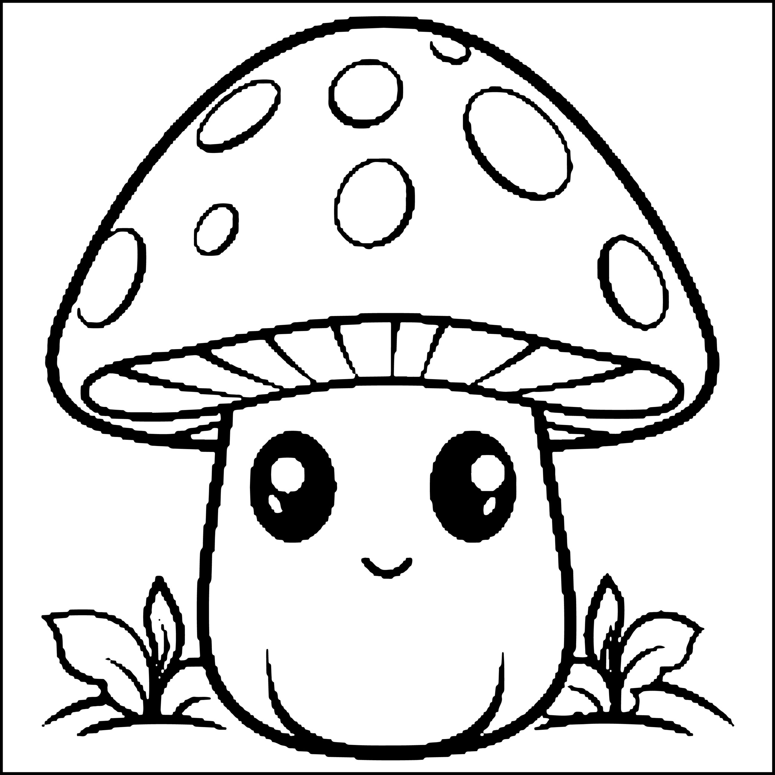 Cute Mushrooms Coloring Book Cute Simple Coloring Pages Made By Teachers Cute Mushrooms Coloring Book Cute Simple Coloring Pages Made By Teachers