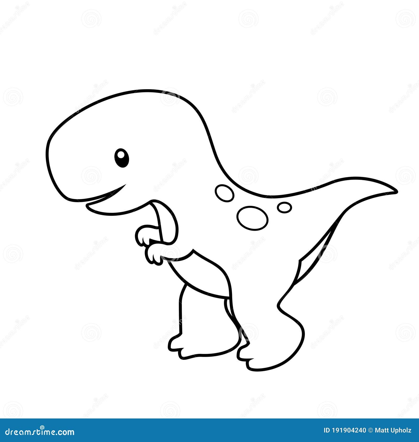 Cute T Rex Coloring Page Vector Illustration On White Stock Vector Illustration Of Outline Predator 191904240 Cute T Rex Coloring Page Vector Illustration On White Stock Vector Illustration Of Outline Predator 191904240