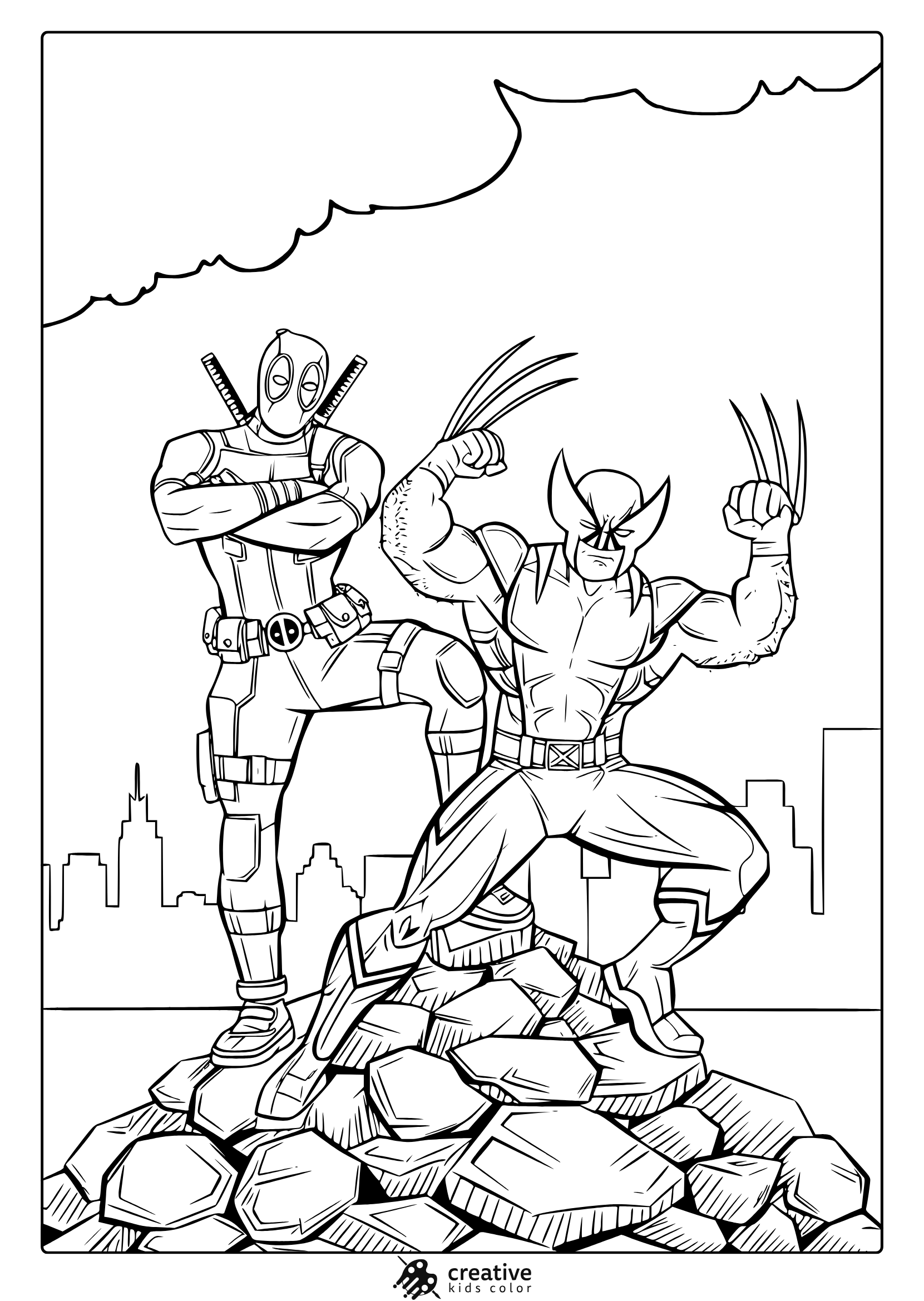 wolverine coloring pages wolverine coloring pages