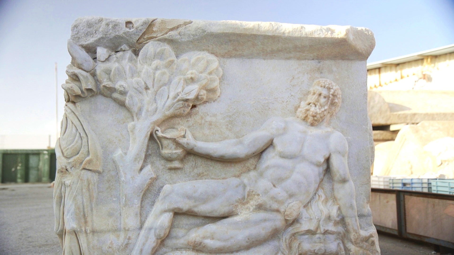 Depiction Of Trojan War Hero Ajax Found In 1 800 year old Submerged Building In Greece Live Science Depiction Of Trojan War Hero Ajax Found In 1 800 year old Submerged Building In Greece Live Science