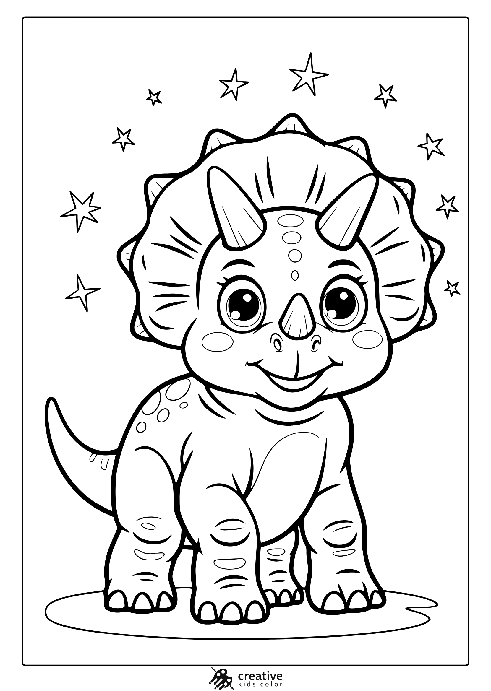 Dinosaur Coloring Pages 20 Free Printable PDF  Dinosaur Coloring Pages 20 Free Printable PDF
