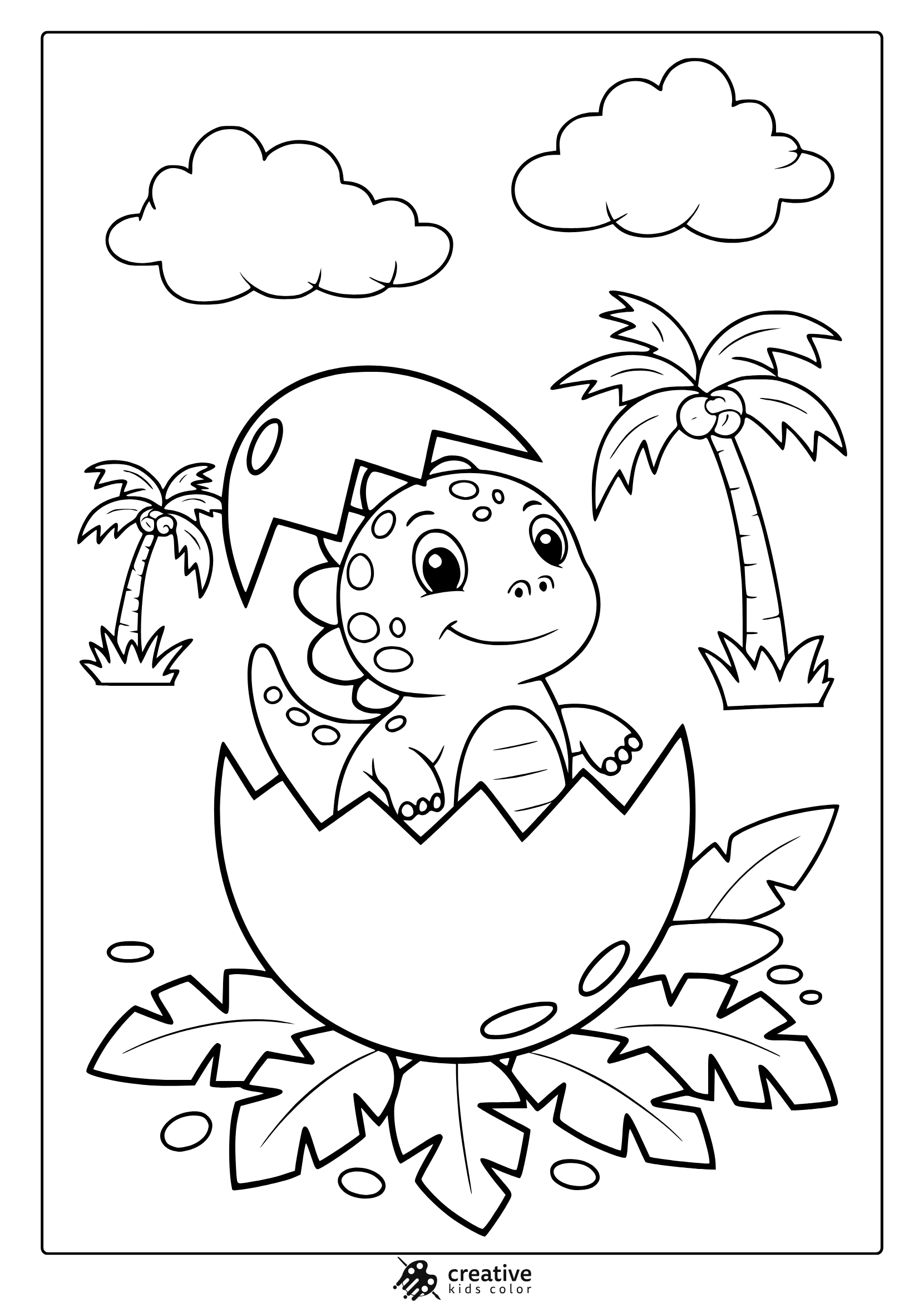 free dinosaur coloring pages
