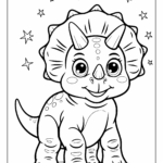 Dinosaur Coloring Pages 20 Free Printable PDF