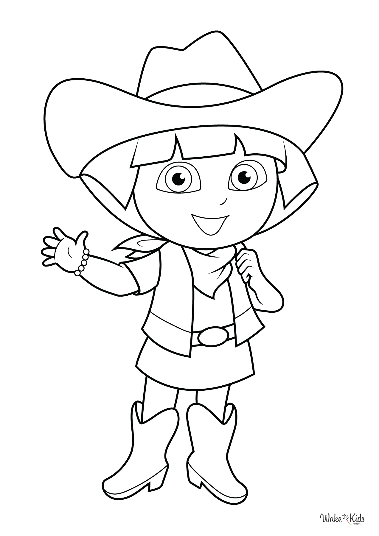 dora the explorer coloring pages dora the explorer coloring pages