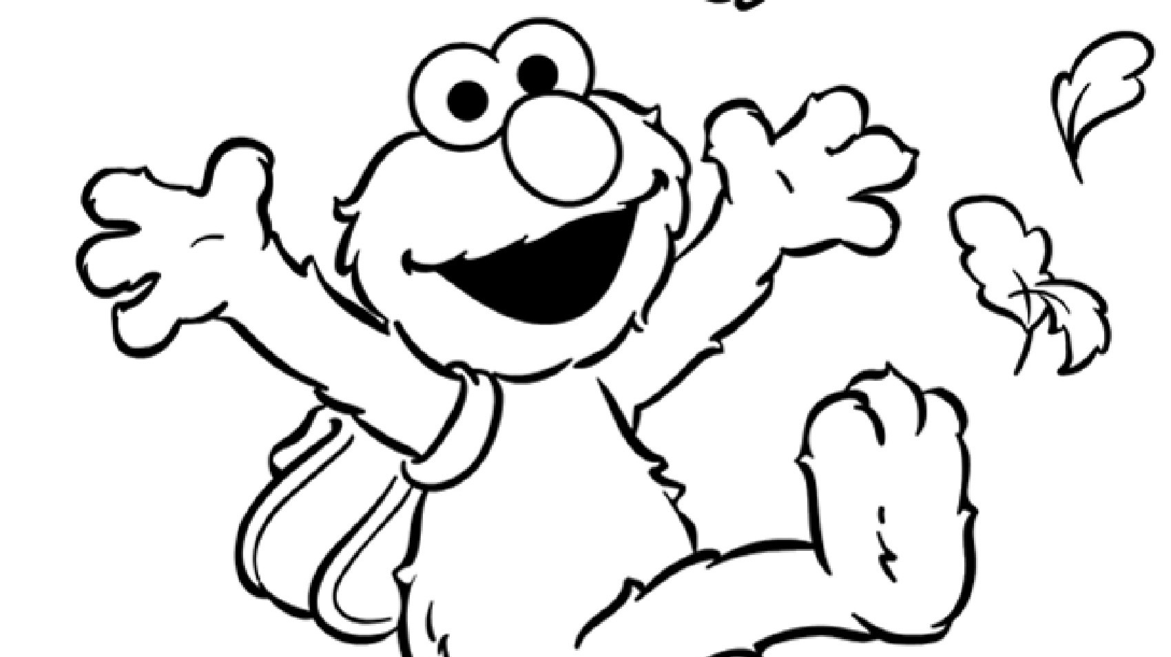 elmo coloring pages