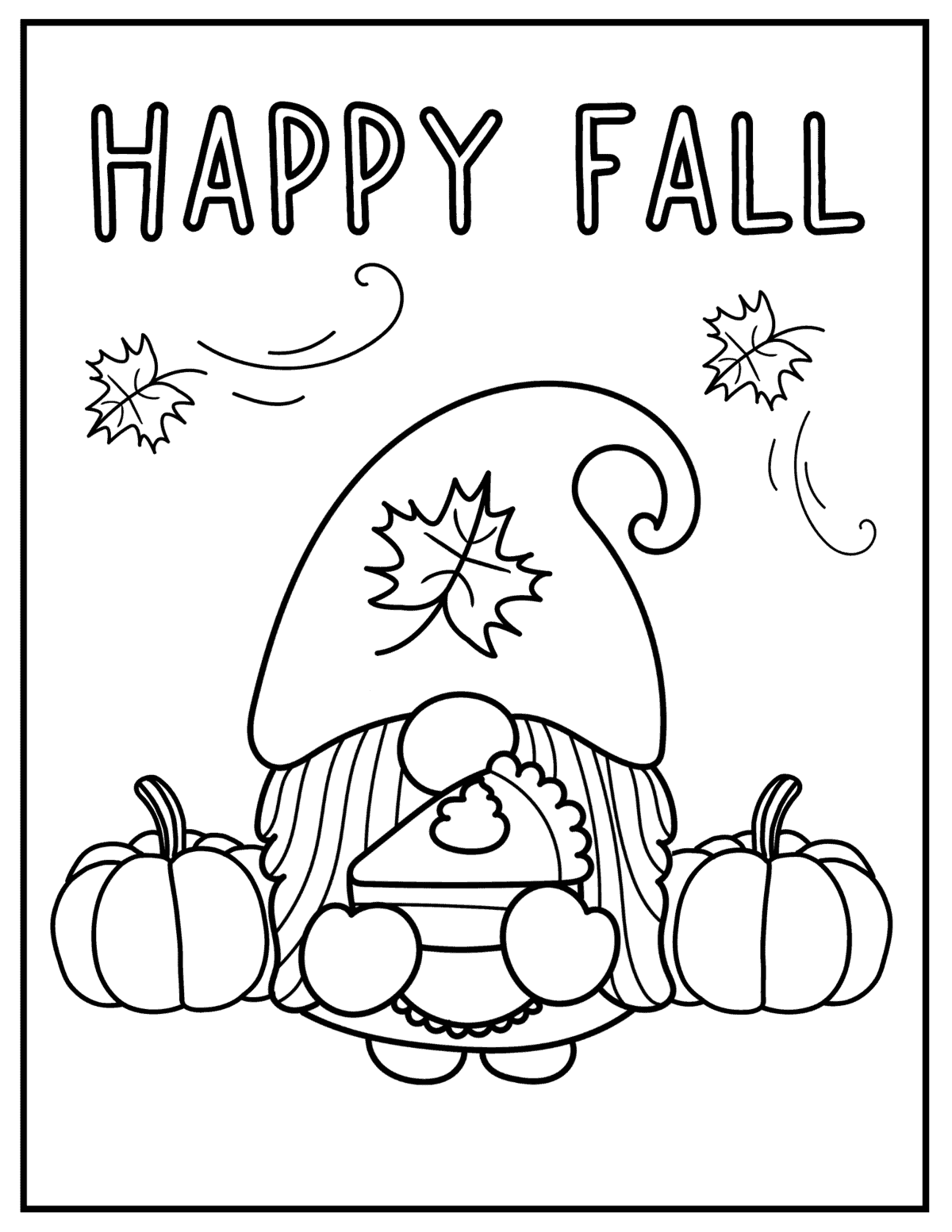 coloring pages fall coloring pages fall