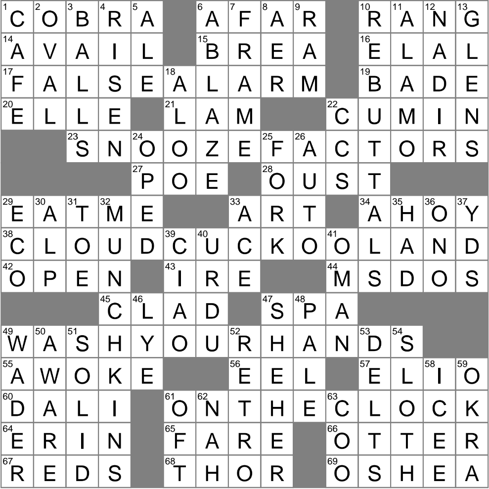 goodbye in french crossword clue