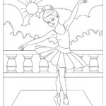 Free BALLERINA Coloring Pages For Download Printable PDF 
