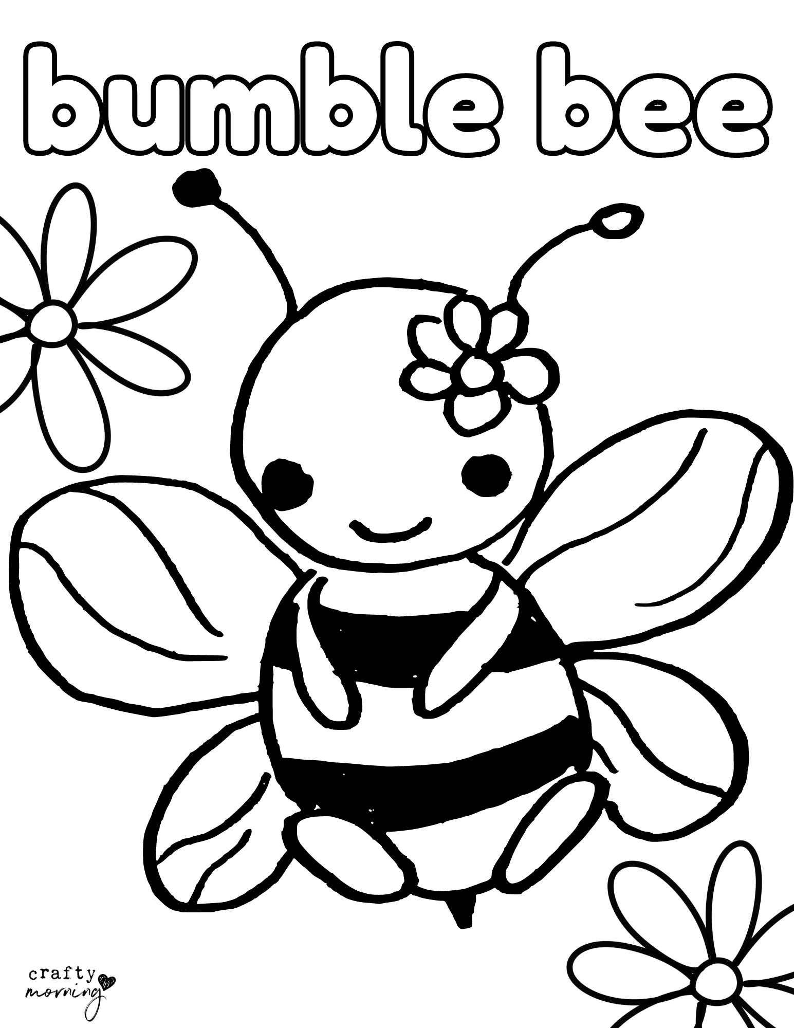 Free Bee Coloring Pages Crafty Morning Free Bee Coloring Pages Crafty Morning