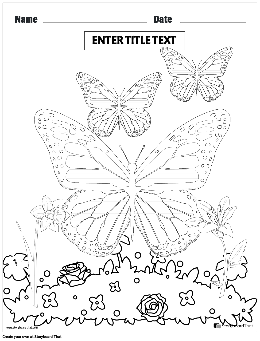 blank coloring pages