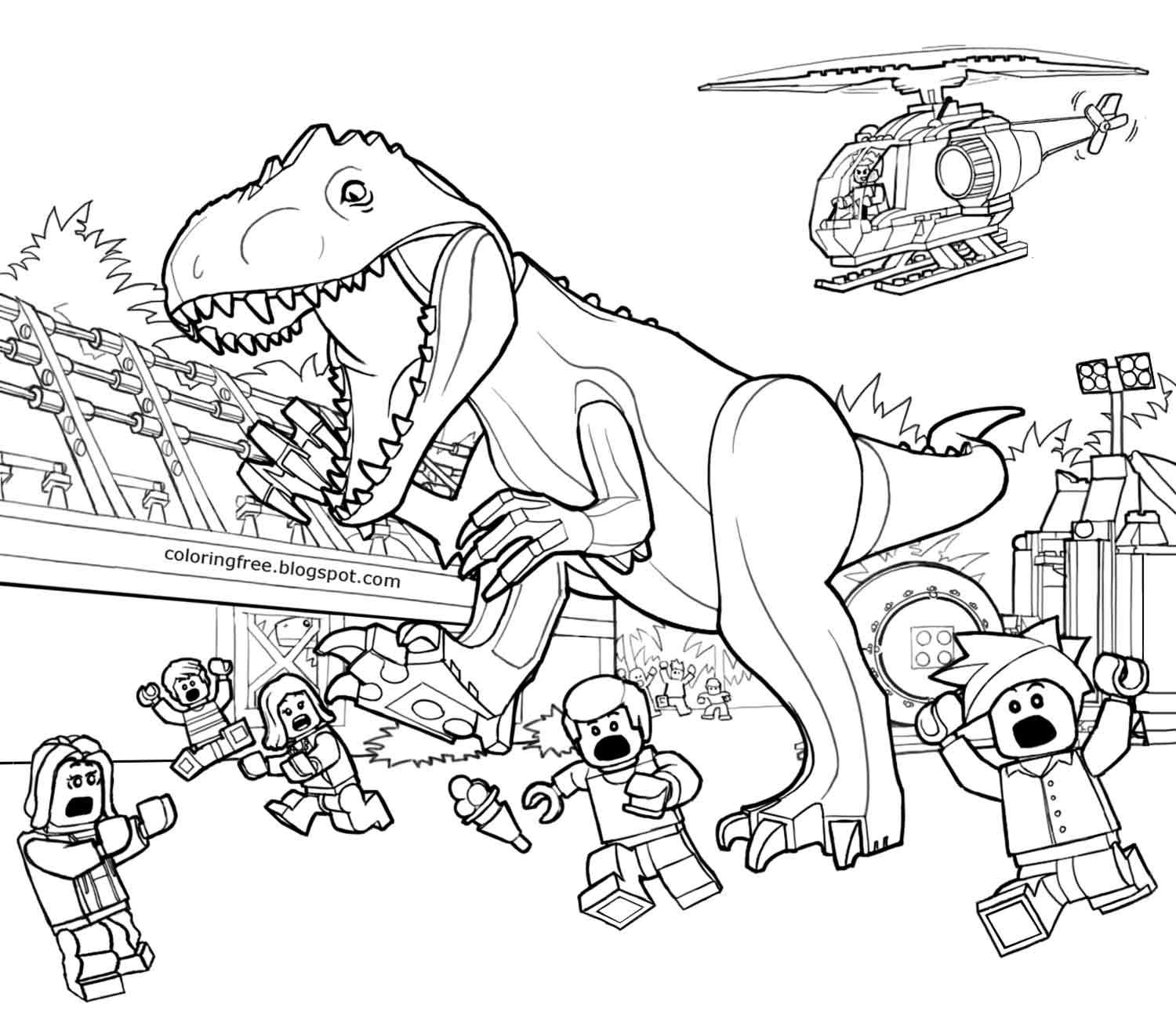 dinosaur coloring pages