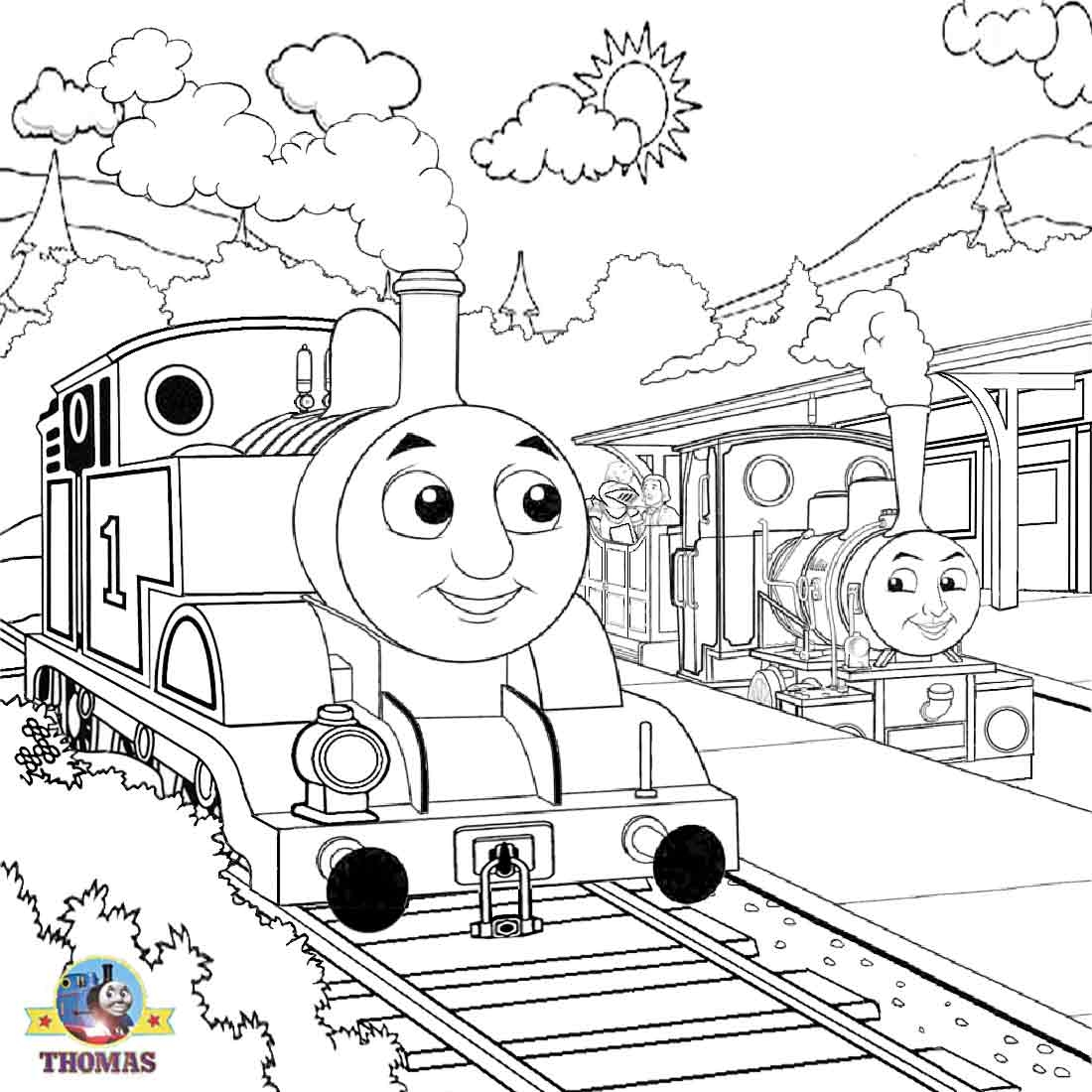 thomas the train coloring pages to print thomas the train coloring pages to print