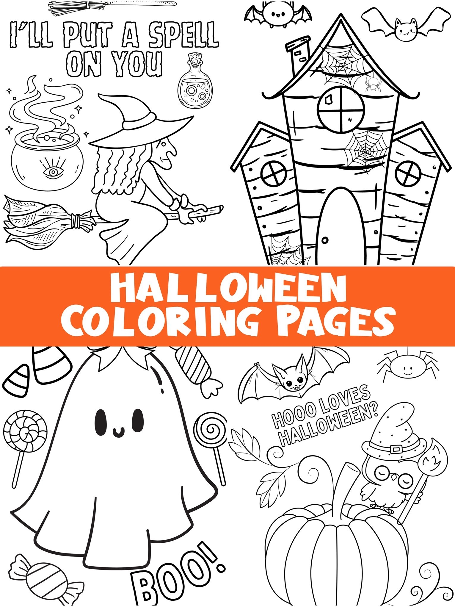 halloween printable coloring pages halloween printable coloring pages