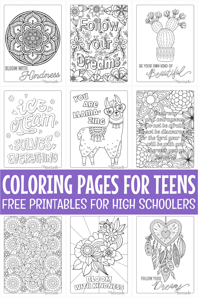 coloring pages teens coloring pages teens