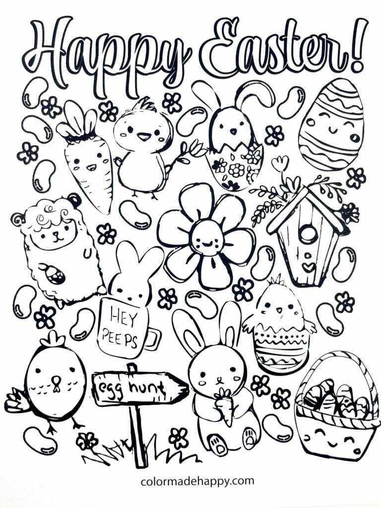 coloring pages easter free coloring pages easter free