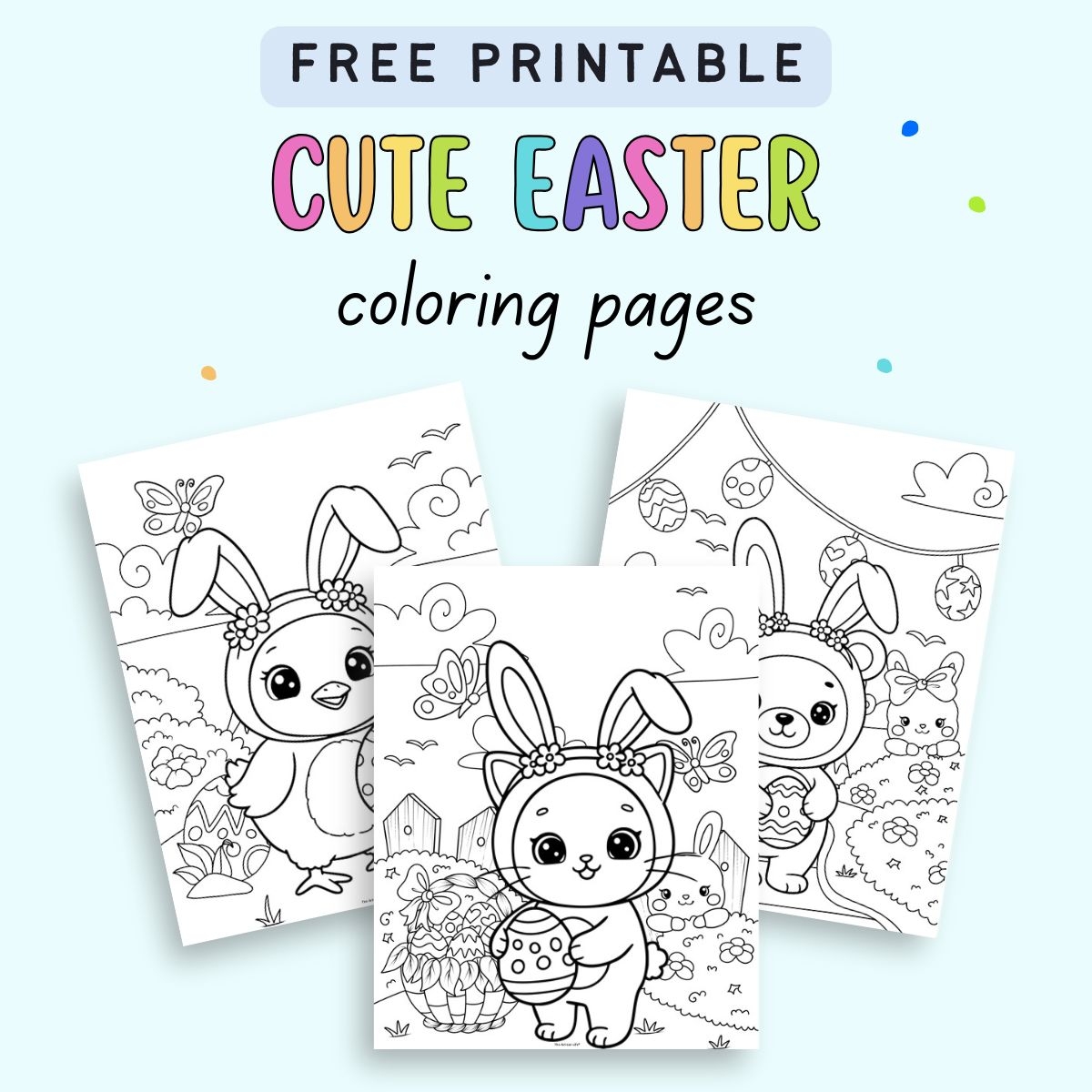 printable easter coloring pages printable easter coloring pages
