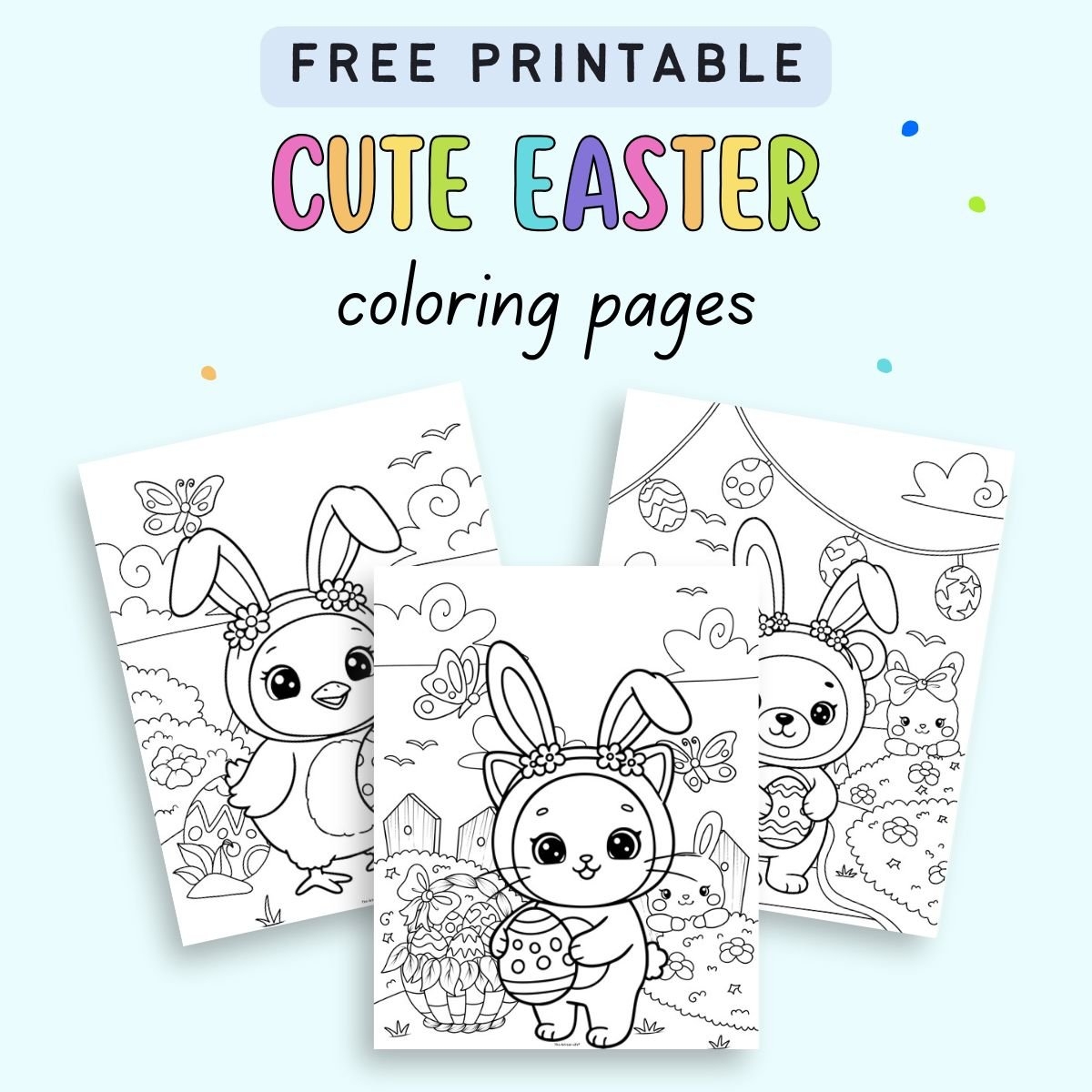 coloring pages easter coloring pages easter