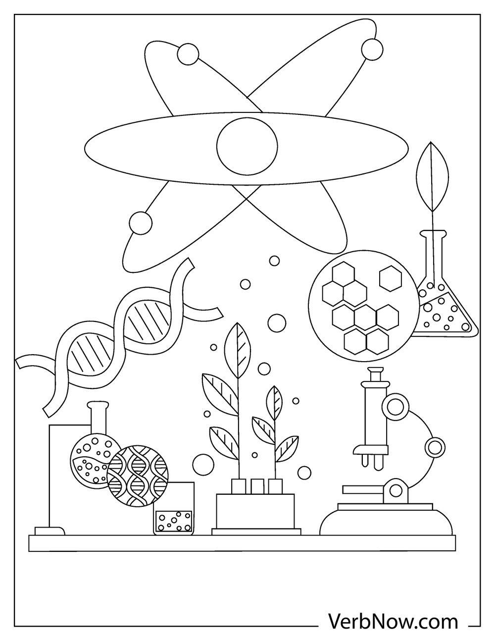 Free SCIENCE Coloring Pages For Download Printable PDF  Free SCIENCE Coloring Pages For Download Printable PDF