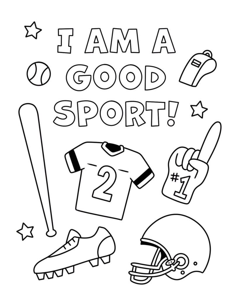 Free Sports Coloring Pages For Kids The Hollydog Blog Free Sports Coloring Pages For Kids The Hollydog Blog
