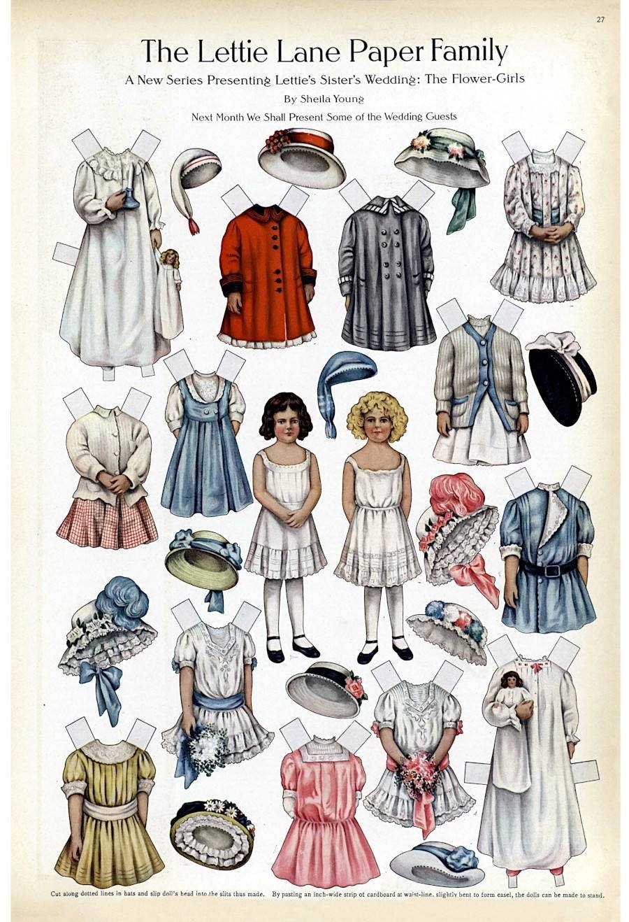 Free Vintage Paper Doll Printables For Junk Journaling Art Journals And Mixed Media Collage The Art Scavenger
