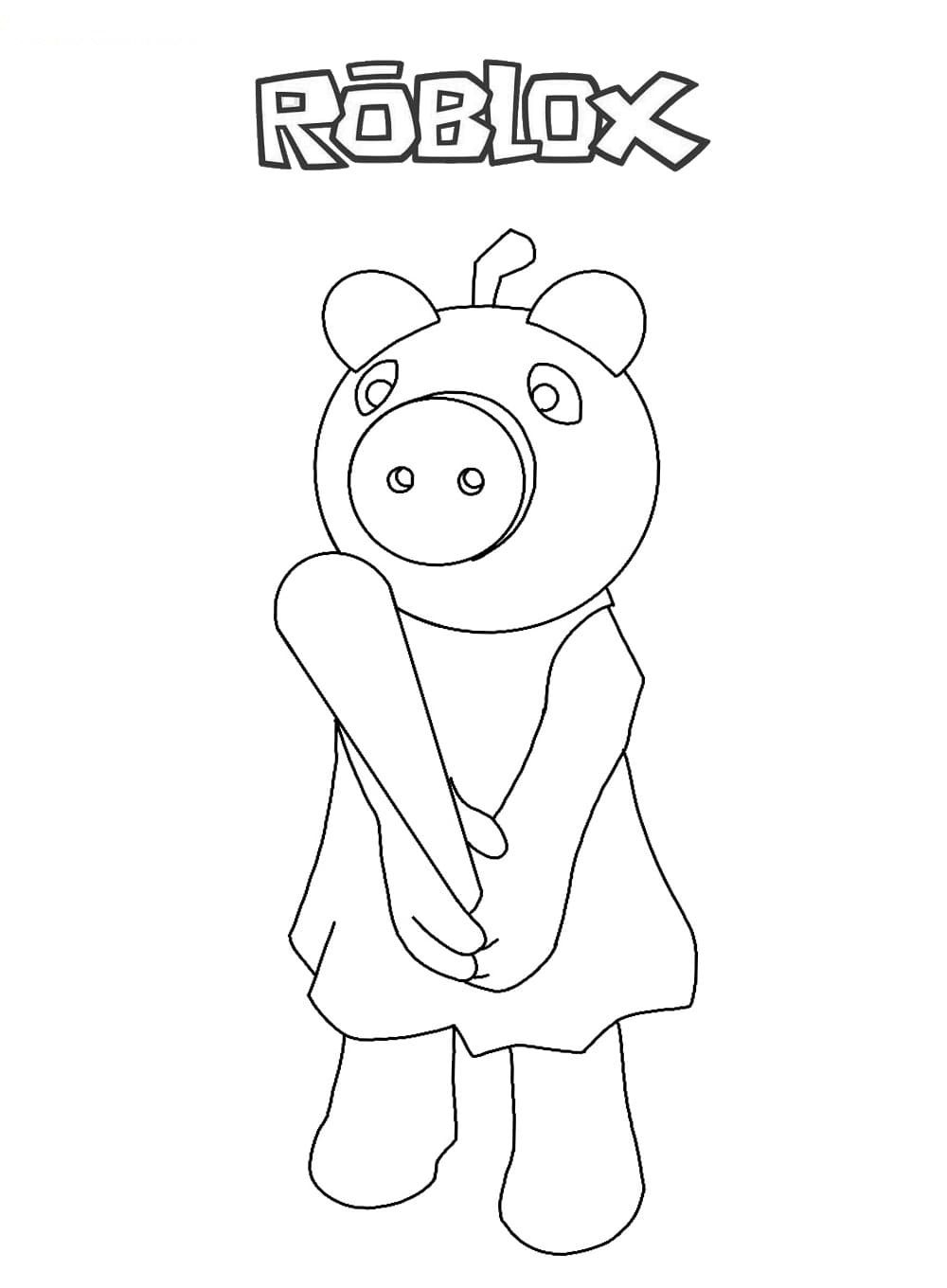 piggy coloring pages piggy coloring pages