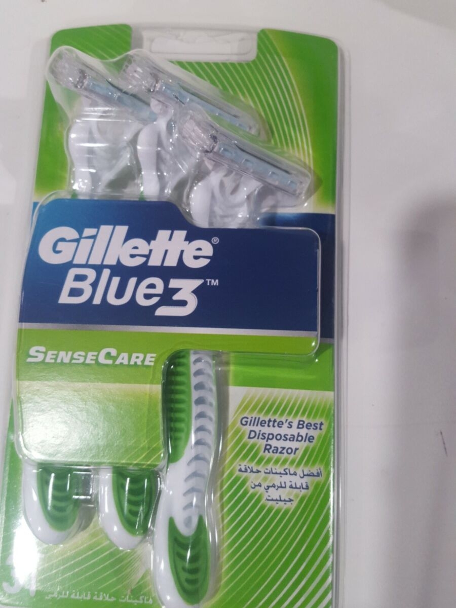Gillette Blue 3 Sense Care Razor EBay