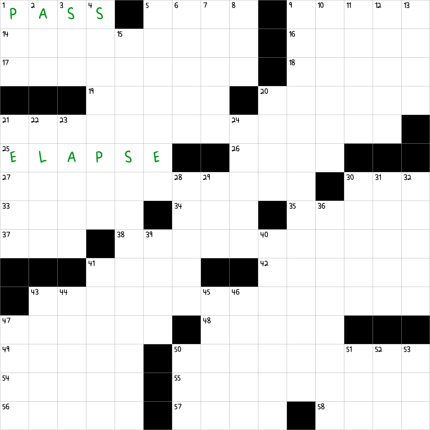 Go By NYT Crossword Clue January 24 2025