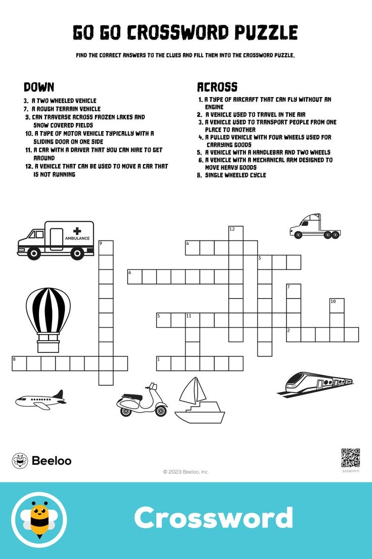 Go Go Crossword Puzzle
