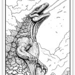 Godzilla Coloring Pages Free PDF Printables Simply Love Coloring