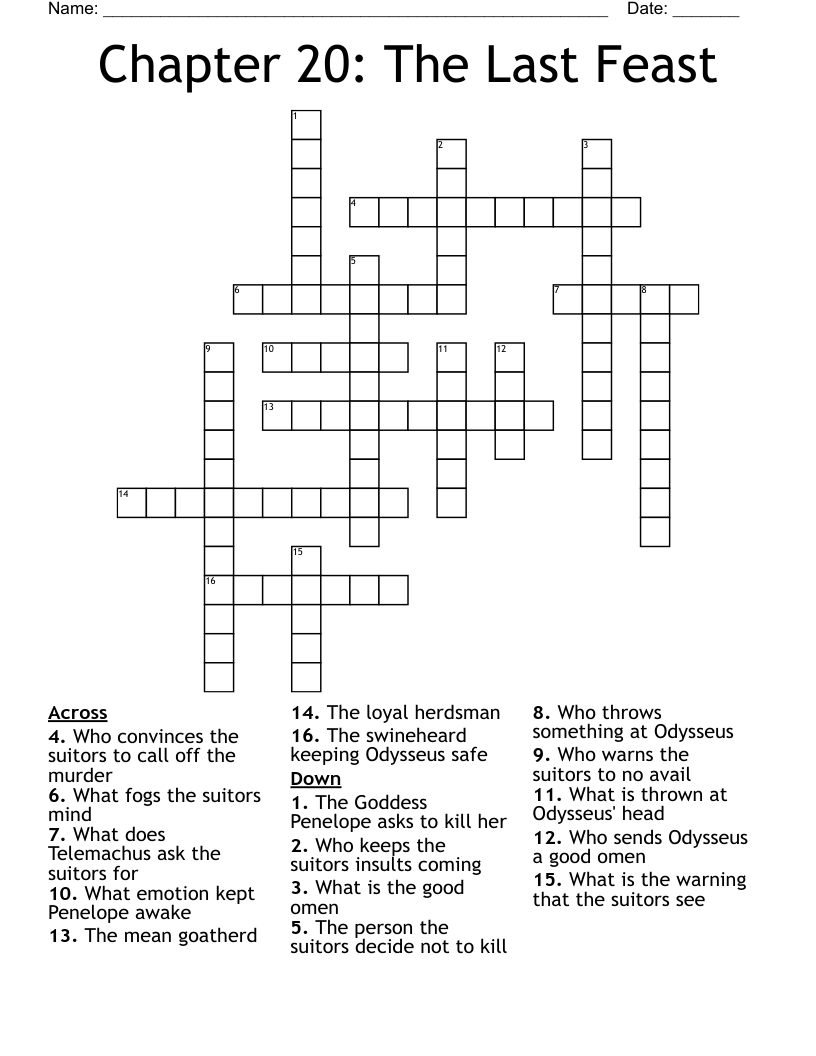 Good Omens Wordsearch WordMint